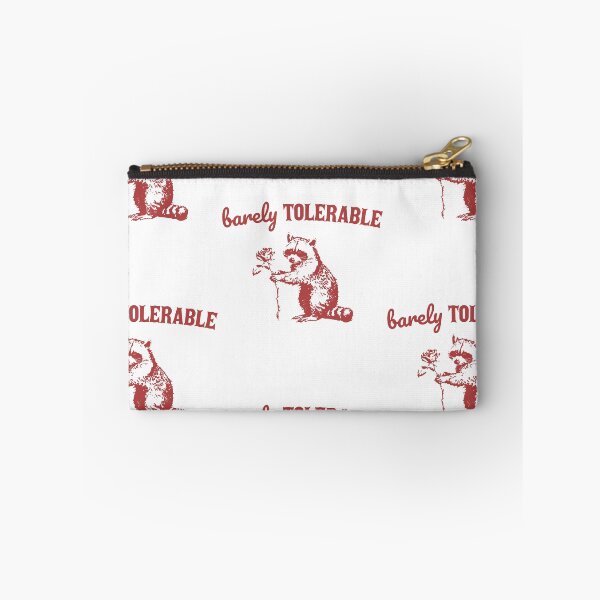 Item preview, Barely Tolerable Raccoon Graphic Design designed and sold by TocaLuna.