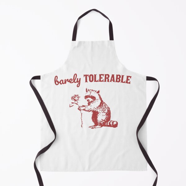 Item preview, Barely Tolerable Raccoon Graphic Design designed and sold by TocaLuna.