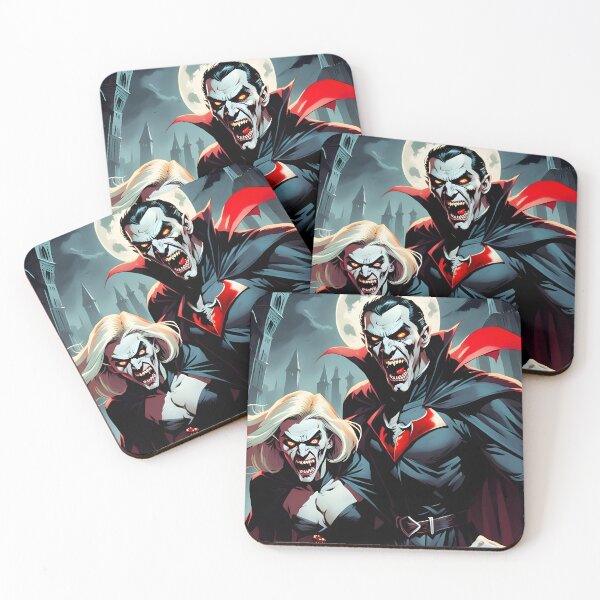 Item preview, The Midnight Terror - Gothic Dracula Horror designed and sold by Kelvin Hughes Design.