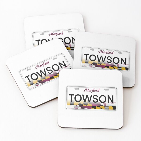 Item preview, Towson Maryland License Plate designed and sold by delmarvastickers.