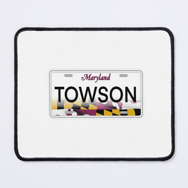 Item preview, Towson Maryland License Plate designed and sold by delmarvastickers.