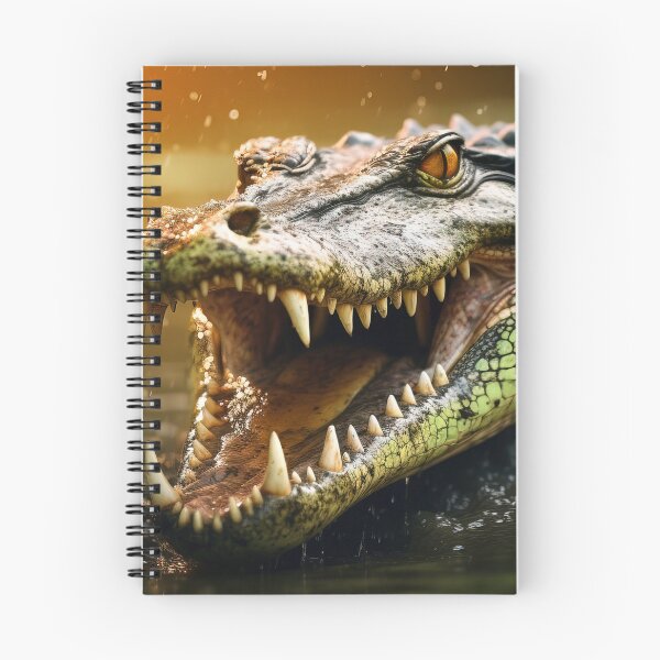 Item preview, Crocodile aggressive look - Wildlife photo designed and sold by TheArtistOf2022.