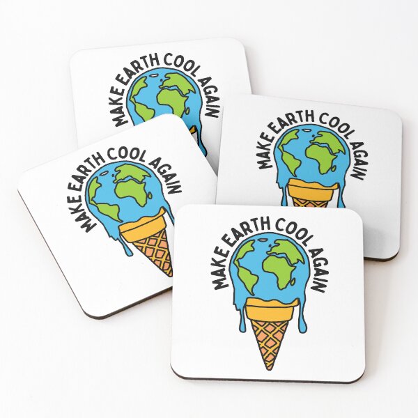 Item preview, Make Earth Cool Again Funny Design designed and sold by Climactify.