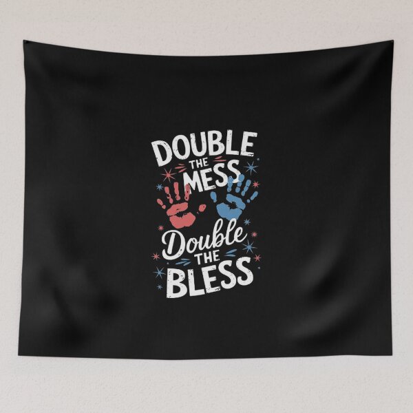 Item preview, Double the Mess, Double the Bless designed and sold by love3617.