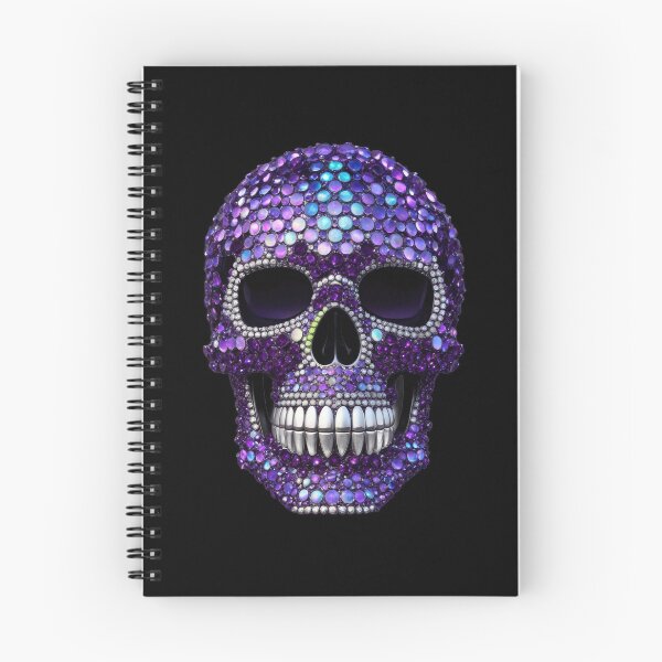 Item preview, Purple Diamante Skull designed and sold by Tau Tia L Douglass.