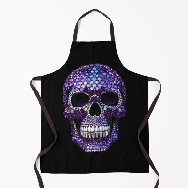 Item preview, Purple Diamante Skull designed and sold by Tau Tia L Douglass.