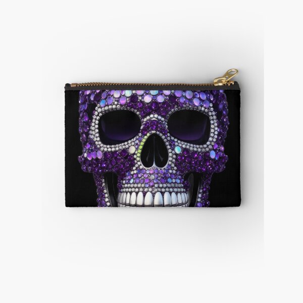 Item preview, Purple Diamante Skull designed and sold by Tau Tia L Douglass.