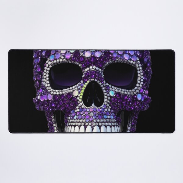 Item preview, Purple Diamante Skull designed and sold by Tau Tia L Douglass.