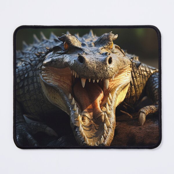 Item preview, Crocodile aggressive look - Wildlife photo 2 designed and sold by TheArtistOf2022.