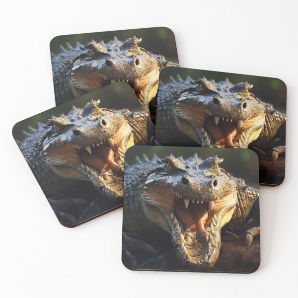 Item preview, Crocodile aggressive look - Wildlife photo 2 designed and sold by TheArtistOf2022.