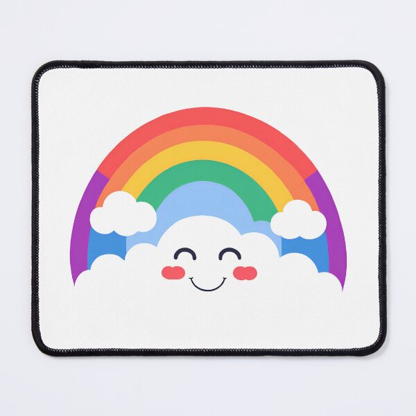 Item preview, Rainbow Smile with a clouds designed and sold by AliceInCloudss.