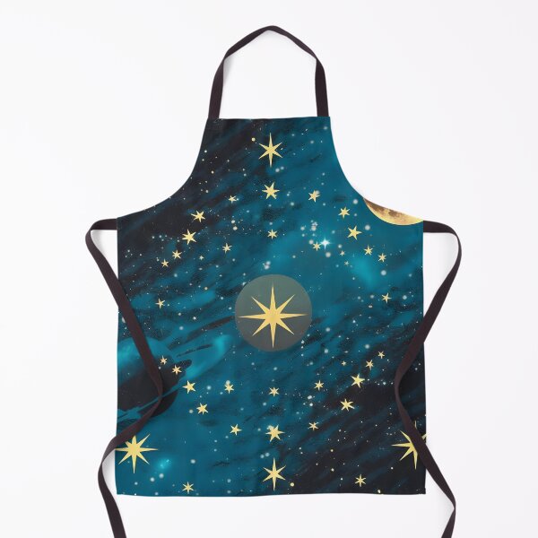 Item preview, A night sky with stars and the moon designed and sold by Arthaven10 ⭐⭐⭐⭐⭐.