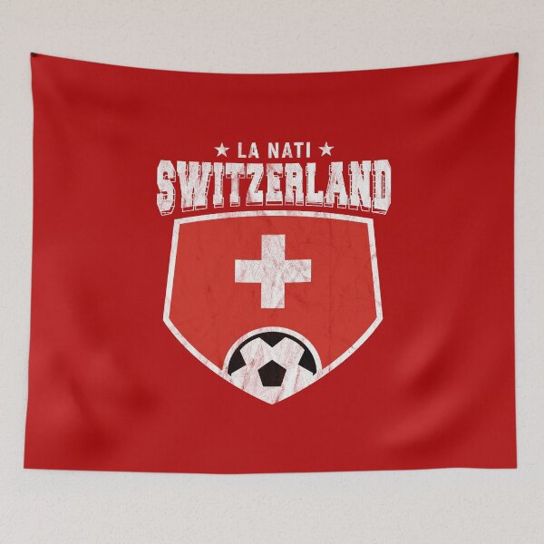 Item preview, Switzerland Football National Flag T Shirt World Soccer Jersey Cup designed and sold by screenworks.