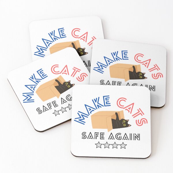 Item preview, Make Cat Safe Again Shirt/Cats For Trump Shirt Funny Cat Trump 2024 Support designed and sold by KM ØNLY.