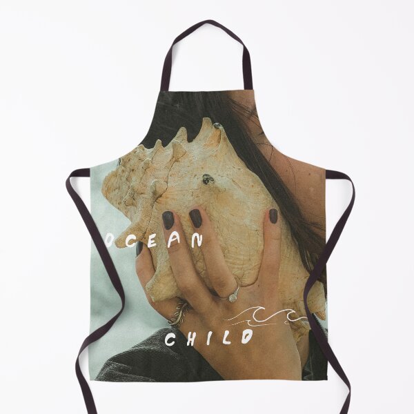 Item preview, Ocean Child Girl Holding Sea Shell designed and sold by bowsbotanicals.