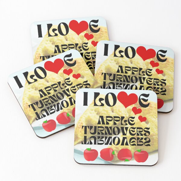 Item preview, I Love Apple Turnovers. designed and sold by MPC-Mince-Pies.