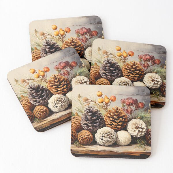 Item preview, Farmhouse - Pine Cones designed and sold by KootenayDesigns.
