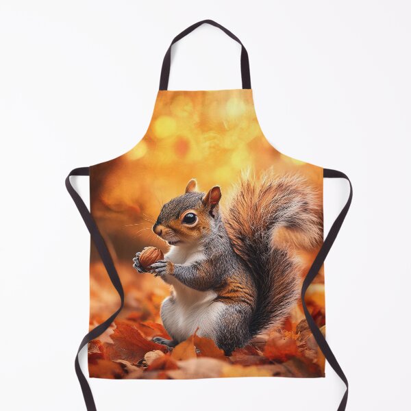 Item preview, Squirrel holding a chestnut - Nature photo designed and sold by TheArtistOf2022.