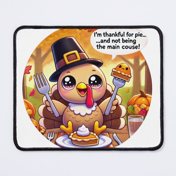 Item preview, Turkey Time! Gobble Gobble Kawaii Style designed and sold by dcohea.