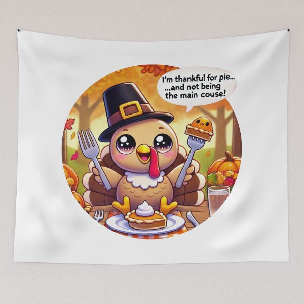 Item preview, Turkey Time! Gobble Gobble Kawaii Style designed and sold by dcohea.