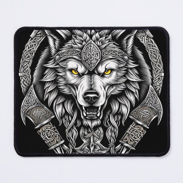 Item preview, wolf designed and sold by AliyahDemirci.