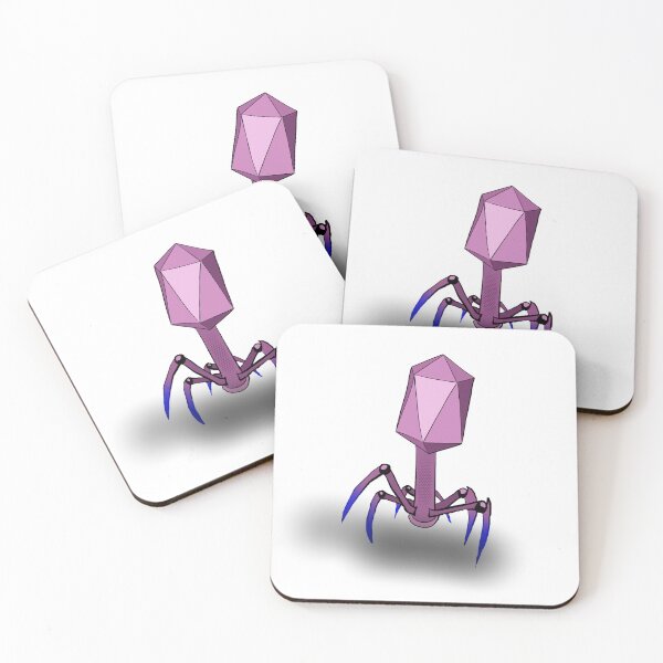 Item preview, Bacteriophage designed and sold by Spilled--Ink.