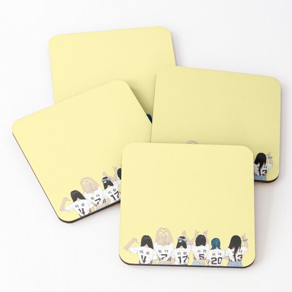 Item preview, Everglow K-pop band digital illustration vector art designed and sold by Eclectic-aww.