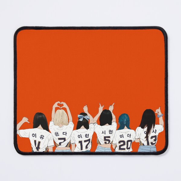 Item preview, Everglow K-pop band digital illustration vector art designed and sold by Eclectic-aww.