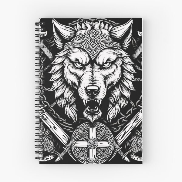 Item preview, wolf designed and sold by AliyahDemirci.