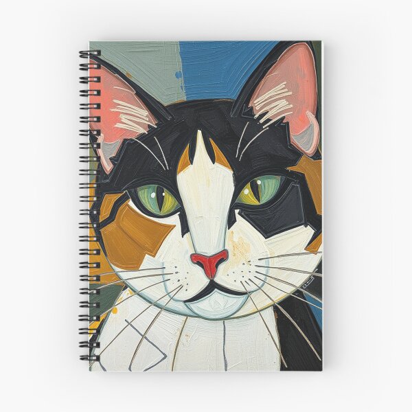 Item preview, Cubist cat designed and sold by GasconyPassion.