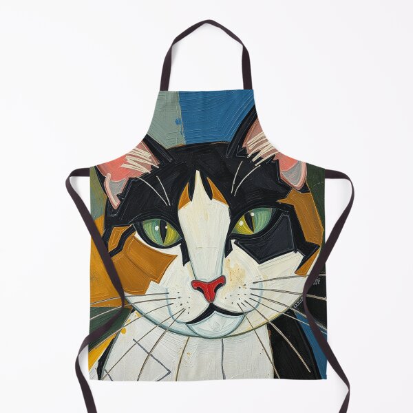 Item preview, Cubist cat designed and sold by GasconyPassion.