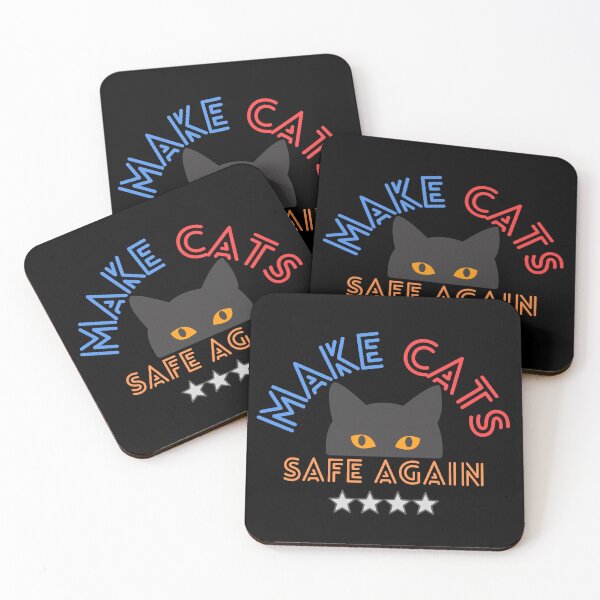 Item preview, Cat Safe Again Shirt/Cats For Trump Shirt Funny Cat Trump 2024 Support designed and sold by KM ØNLY.