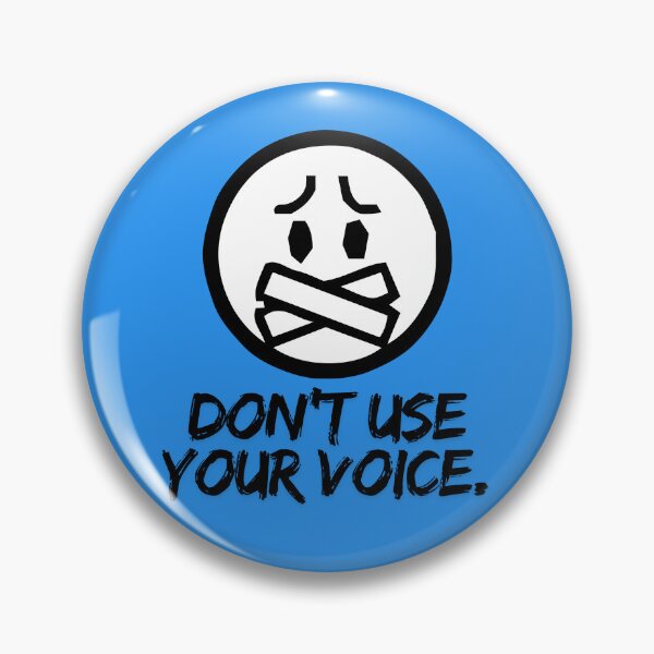 Item preview, don't use your voice mute T-Shirts designed and sold by PixelMuse2024.