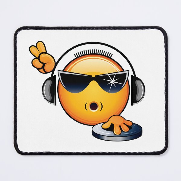Item preview, Emoticon DJ Disc Jockey  designed and sold by Divine Ease.