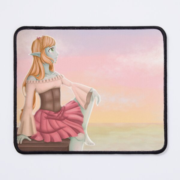 Item preview, Naiad Girl on a Pier designed and sold by AutumnBluebunny.