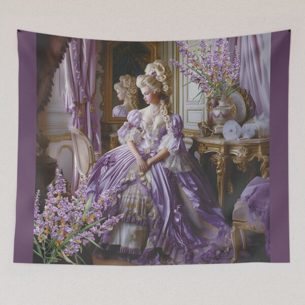Item preview, Marie Antoinette Lavender Queen designed and sold by paperdelv.