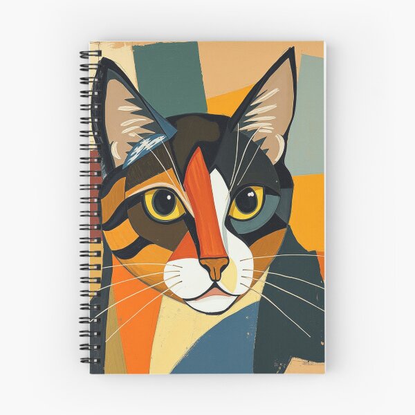 Item preview, Cubist cat designed and sold by GasconyPassion.