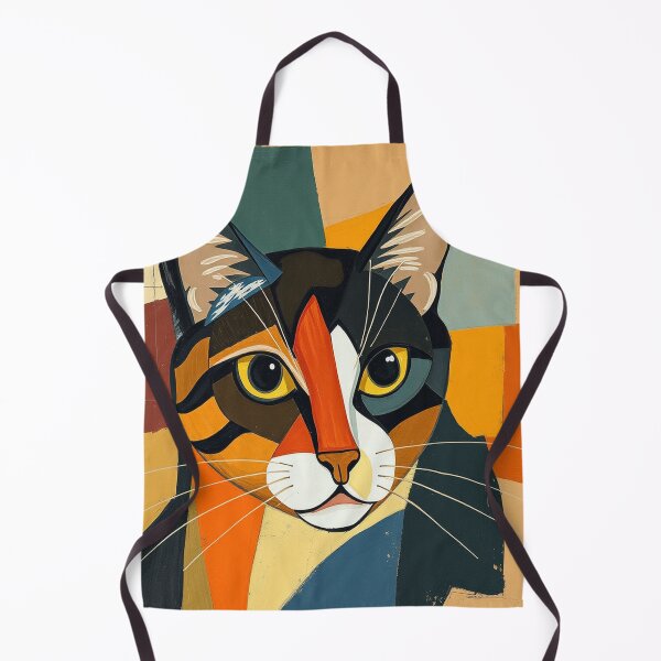 Item preview, Cubist cat designed and sold by GasconyPassion.