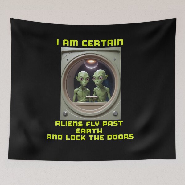 Item preview, Aliens lock the doors designed and sold by fleesphotos.