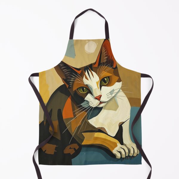 Item preview, Cubist cat designed and sold by GasconyPassion.
