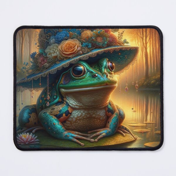 Item preview, Frog Wearing Hat designed and sold by M-Y-A-R-T-.