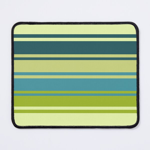 Item preview, Beautiful green,  colorful horizontal stripes. designed and sold by mikistudio.