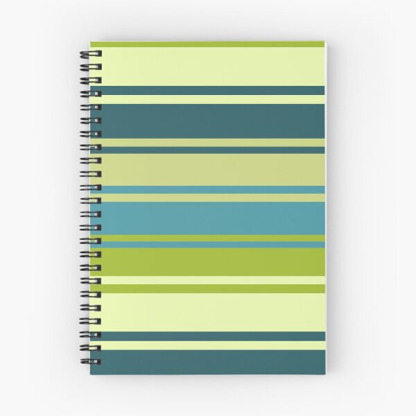 Item preview, Beautiful green,  colorful horizontal stripes. designed and sold by mikistudio.