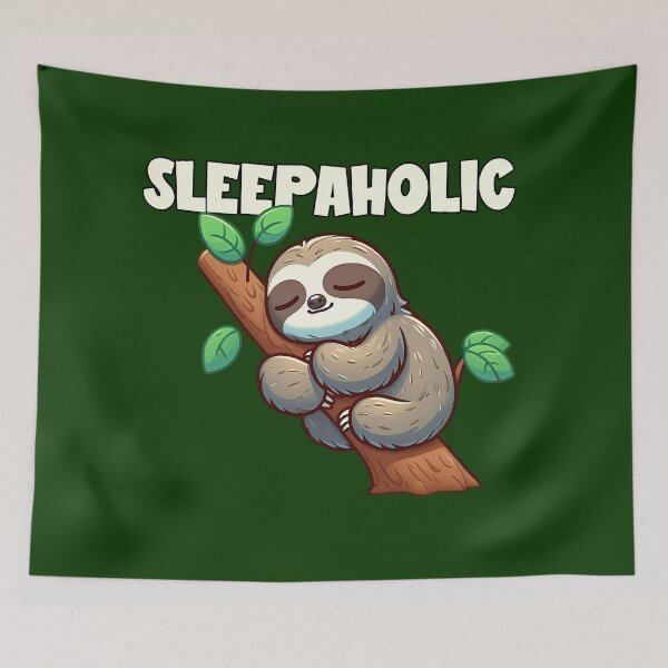 Item preview, Sleepaholic - Sleep lovers  designed and sold by Kira's Hub.