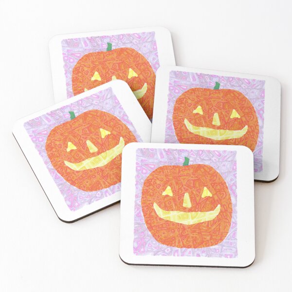Item preview, Smiling Jack o'Lantern Illustration  designed and sold by inklets.
