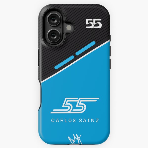 Item preview, Carlos Sainz Williams Formula 1 Team inspired iphone Cover and Samsung mobile case best gift for F1 fans designed and sold by Pink Polar F1.