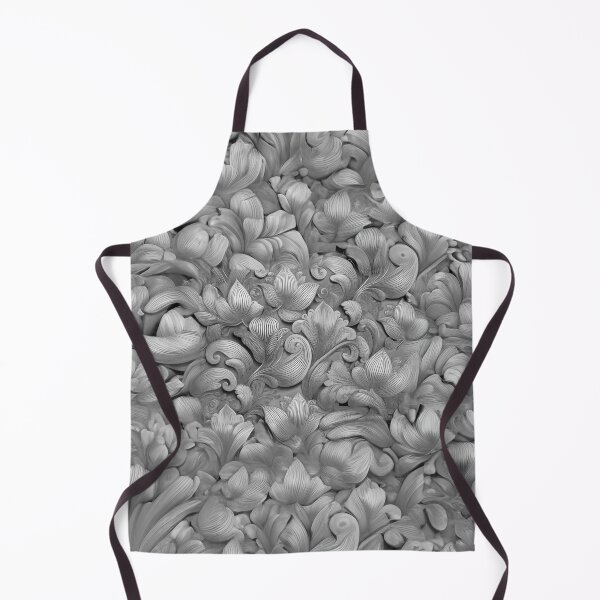 Item preview, Silver Blossom Elegance Print (AI+Human) designed and sold by DFLC Prints.