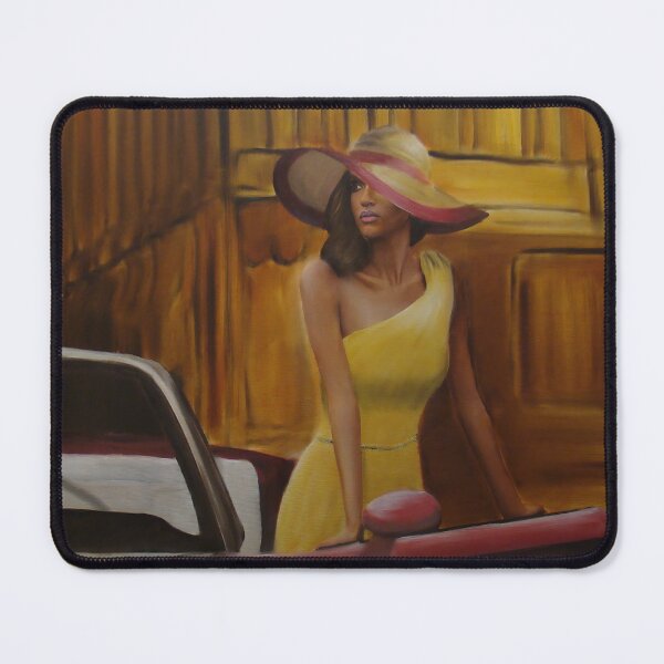 Item preview, In a red convertible - Artem Tuliuk original oil painting designed and sold by Artem Tuliuk.