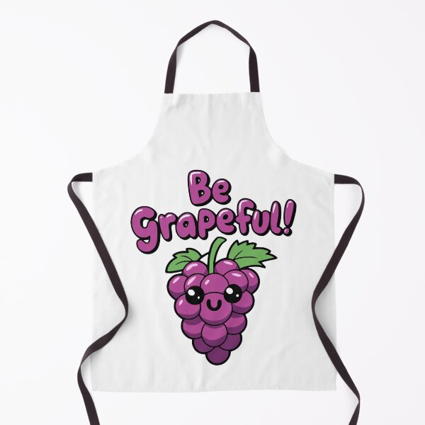 Item preview, Be Grapeful! Cute Grape Puns designed and sold by PMCreative.