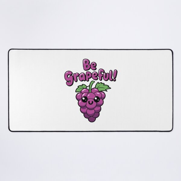 Item preview, Be Grapeful! Cute Grape Puns designed and sold by PMCreative.